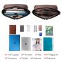 LOVEVOOK Multi-Pocket fashion Tote business handbag with Compartment, messenger bags shoulder 15.6in Briefcase Women laptop bags