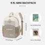 LOVEVOOK Teenage Girls small Female Phone Pouch Multi-Function Small Bagpack shoulder bag pu leather mini backpack women
