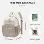 LOVEVOOK Teenage Girls small Female Phone Pouch Multi-Function Small Bagpack shoulder bag pu leather mini backpack women