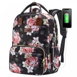 LOVEVOOK Brand Designer Fashion printed lunch backpack women high capacity travel back pack ladies girls school backpacks 2021
