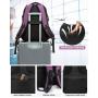 LOVEVOOK fashion TSA Large Travel Backpack for Men 17 inch Carry On Computer Rucksack school Traveling work Laptop Backpacks