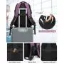LOVEVOOK fashion TSA Large Travel Backpack for Men 17 inch Carry On Computer Rucksack school Traveling work Laptop Backpacks