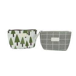 Portable Makeup Pouch Organizer Stand Up Cosmetic Bag Travel Cosmetic Case for Travel