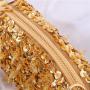 Wholesale gold sequins handbag fashion pearl handle handbags wholesale evening dress bag woman crossbody bags