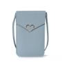Factory Direct Women's Retro Student Small Wallet PU Leather Touch Screen Mobile Phone Slung Trendy Lock Fashionable Lady's