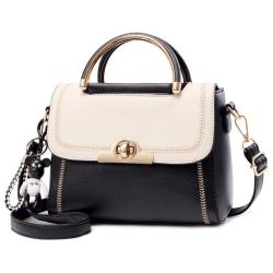 2024 New Fashion Embroidery Lace Portable Small Shoulder Messenger Bag Single Handle Chain Color Matching Ladies' Wholesale