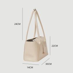 Luxury PU Leather Manufacture High Quality Handbag Big Capacity Shoulder Bag Custom Logo Tote Bag For Women