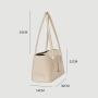 Luxury PU Leather Manufacture High Quality Handbag Big Capacity Shoulder Bag Custom Logo Tote Bag For Women