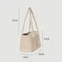 Luxury PU Leather Manufacture High Quality Handbag Big Capacity Shoulder Bag Custom Logo Tote Bag For Women
