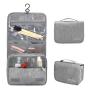 Multi-color Custom Hanging Toiletry Bag Large Cosmetic Makeup Travel Organizer for Men Women