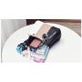 Women Luxury Designer Fashion With Pom Pon Crossbody Bags PU Ladies Hanging Decoration Purses Checks Zipper Square Handbag