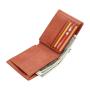 Trifold men wallet RFID blocking for gift real leather men wallet