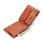 Trifold men wallet RFID blocking for gift real leather men wallet