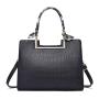2024 Custom Scarf Vegan Leather Bag Handbag For Women Ladies Fashion PU Crocodile