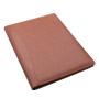High quality leather file cover customized bill cover A4 size leather cover with logo