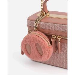 New Arrival Latest Designer Handbags Cute Pink Bucket Handbags Mini Ladies Cross Body Bag