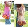 ZWY260 Wholesale Cotton Thread Woven Handheld Fruit Mesh Bag Women Fashion Outing Shoulder Shopping Bag Hot Sale Eco Storage Bag