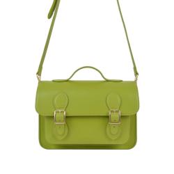 Retro England Style Ladies Crossbody Bag With Handle Handbags Custom Genuine Leather Oem Odm Square Women Messenger Bags