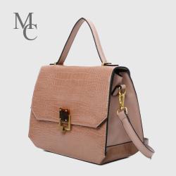 Borse Hot Sales bolsas Elegant Handbags Customized Lock Structured Bag Crocodile Pattern Crossbody Bags Pu Leather Handbag