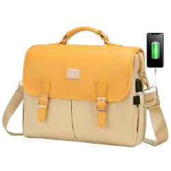 Lovevook new arrival 15.6 inch laptop handbags women office bags ladies large shoulder satchel bags laptop bags for computers