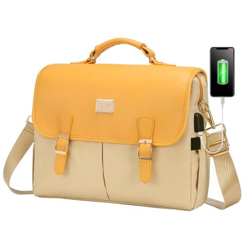 Lovevook new arrival 15.6 inch laptop handbags women office bags ladies large shoulder satchel bags laptop bags for computers