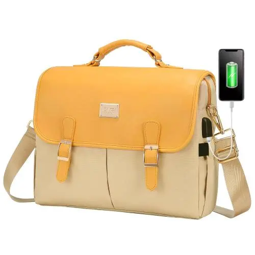 Lovevook new arrival 15.6 inch laptop handbags women office bags ladies large shoulder satchel bags laptop bags for computers