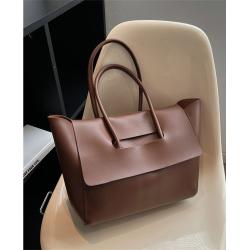 Wholesale Factory Trending Women Pu Leather Bucket Shoulder Bag Ladies Handbags Women'S Tote Bags