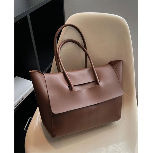 Wholesale Factory Trending Women Pu Leather Bucket Shoulder Bag Ladies Handbags Women'S Tote Bags