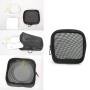 Mesh Travel Toiletry Bag Transparent Standing Pouch Portable Shaving Washing Kits Organizer Personal Care Trip Case