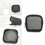 Mesh Travel Toiletry Bag Transparent Standing Pouch Portable Shaving Washing Kits Organizer Personal Care Trip Case