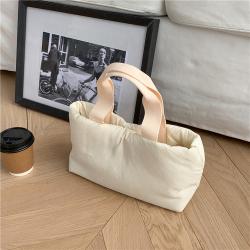 New product tote bags for women Fashion soft solid color hand bags luxury handbags for women large Nylon bag