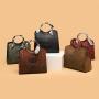 2024 New design women's fashion handbags rivets large capacity casual simple shoulder bag