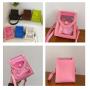 Custom PVC Transparent Window Women's Bag Zipper Single Shoulder Tote Bag Niche Design Logo