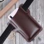 ZR608 Waist Bag Hanging Waist Phone Sports Retro Travel Waterproof Bag Solid Color Outdoors Phone Card Bag Customized logo