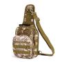 Unisex Four-Purpose Chest Bag Small Crossbody Backpack with Zipper Closure for Cycling and Other Activities