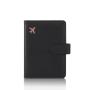 OEW199 PU Leather Travel Passport Holder Cover Wallet RFID Passport Holder Cover Wallet With Card Case Ticket Slot