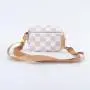 Keymay Custom High Quality Printed Pattern Gold Hardware Waterproof Nylon Sports Waist Pack Checkered Fanny Pack Waist Belt Bag