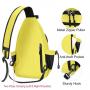 Cheap New design high quality men chest bag Canvas mens crossbody bag