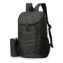 Double shoulder bag, large capacity folding bag, lightweight waterproof outdoor bag, travel and sports backpack, customizable
