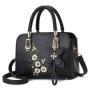 2022 Newest Fashion Patchwork Embroidery Flower new Crossbody ladies Bags Trendy PU Leather handbags for women luxury
