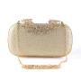 New dress with one shoulder slanted hanging handbag evening bags women's clutch bag