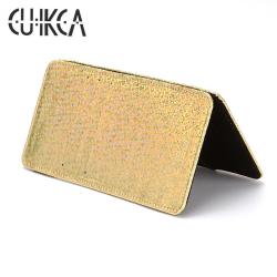 CUIKCA Women Wallet HF011 Magic Purses Leather Money Clip Flash Sequins Wallets Credit Card Holder Card Case