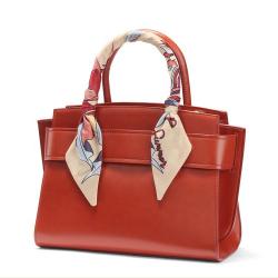 2024 Classic High Quality Ladies Handbags Luxury Scarf Top Handle Hand Bags Custom Logo Womens Tote Bags
