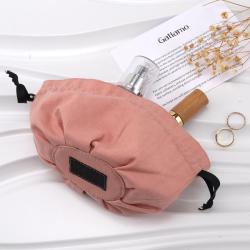High Quality Drawstring Canvas Gift Packaging Pouch Custom Logo Printing Cotton Canvas Dust Cosmetic Makeup Bag
