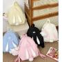 ZWY204 New Cute Rabbit Girl Pendant Shoulder Bag Polyester Lightweight Outdoor Travel Backpack Hot Sale Kids Student Backpack