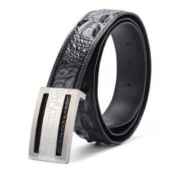 New Arrival Ceinture En Cuir Veritable Man High Quality Brand 100% Genuine Crocodile Leather Belts For Mens Manufacturers
