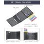 OEP001 Men's Aluminum Box Carbon Fiber Wallet RFID Blocking Pop up Card Holders Slim Credit Card Holder For Men