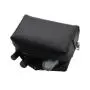 Wholesale cosmetic bags luxury soft leather travel make up bag with custom logo