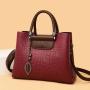 Taschen Tote Crossbody Bag Women Stone Grain Bolsosparamujeres Tassel Rivet Bags arge Capacity Luxury Bags bolsas para mujer