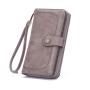 CCF77 Women Clutch Wallet Vintage Clutch Wallet Holder Card Bag for Girls Long Pu Leather Designer Slim Wallets Leather Woman